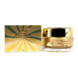 Deoproce Крем для лица с муцином улитки - Snail galac revital cream, 50г